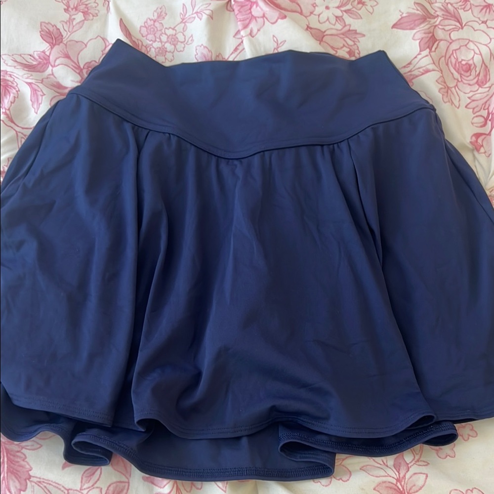 Aerie navy blue skirt